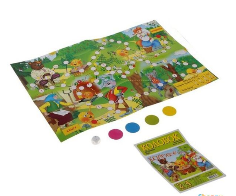 Игра настольная КОЛОБОК (в коробке), 4607155197706