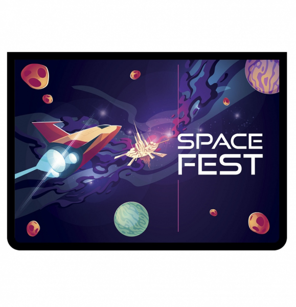 Папка для тетрадей А4 , SPACE FEST, ПМ-А4-29